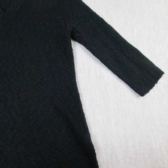 Tommy Bahama Sweater Women's Small Black Knitted Casual 3/4‎ Sleeve Pullover. - Picture 6 of 13
